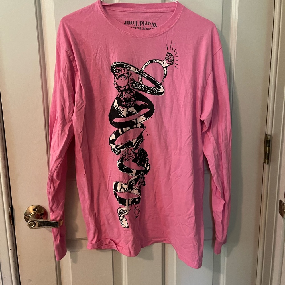 Ariana Grande 7 Rings Longsleeve Sweetener Tour Tee